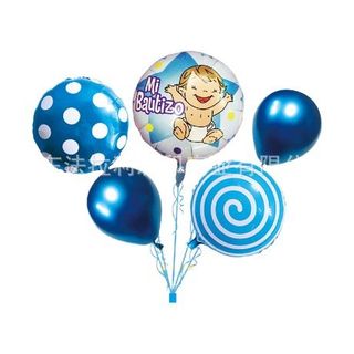 Boys & Girls 5 pcs set Baby & Kids foil balloon