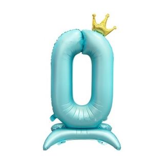 42in Standing Crown Number 0 · Blue 42in Number Balloons foil balloon