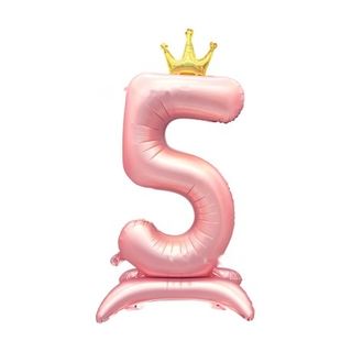 42in Standing Crown Number 5 · Pink 42in Number Balloons foil balloon